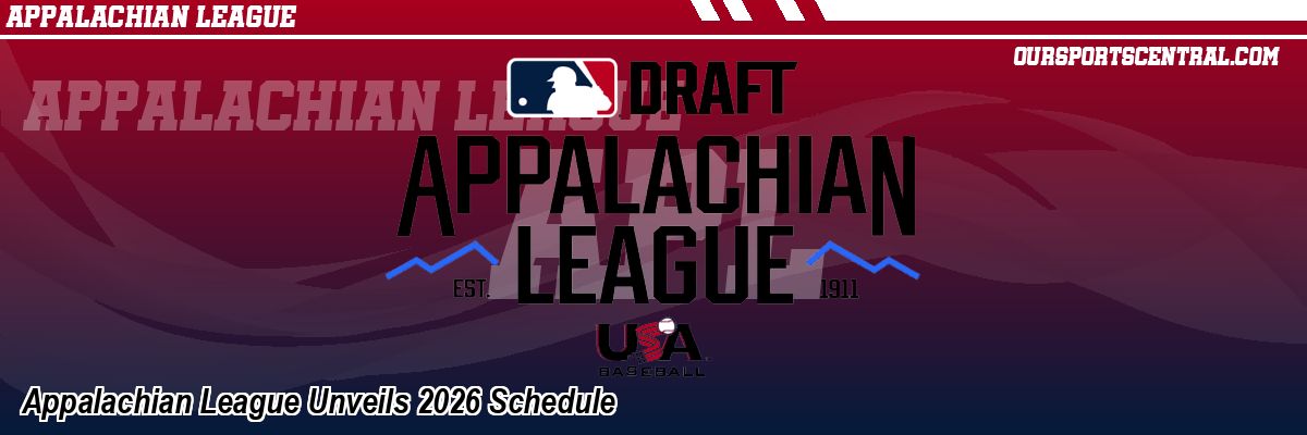 Appalachian League Unveils 2026 Schedule
