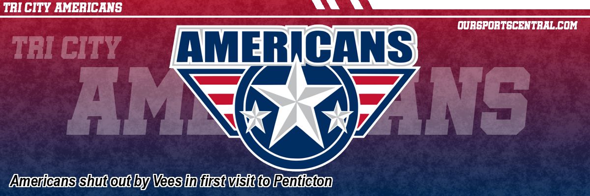 Americans shut out by Vees in first visit to Penticton