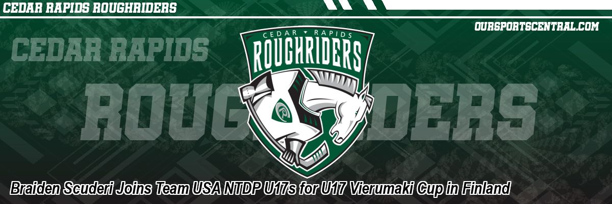 Braiden Scuderi Joins Team USA NTDP U17s for U17 Vierumaki Cup in Finland