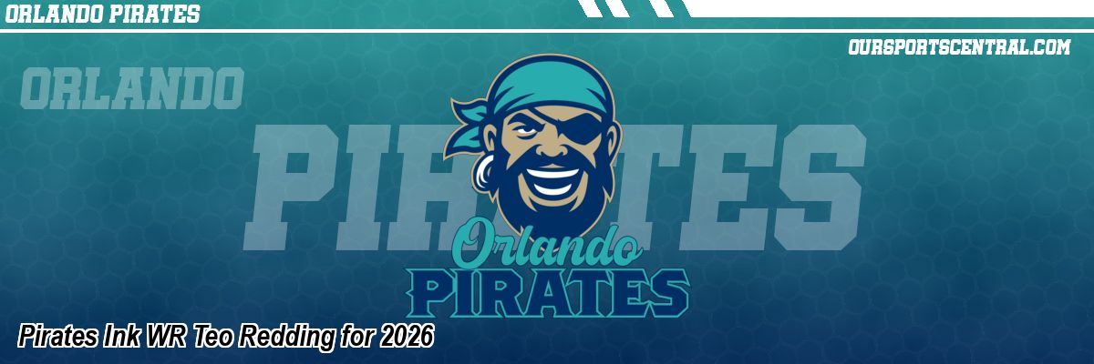 Pirates Ink WR Teo Redding for 2026