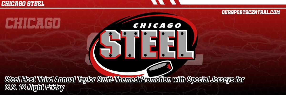 Steel Host Third Annual Taylor Swift-Themed Promotion with Special Jerseys for C.S. 12 Night Friday