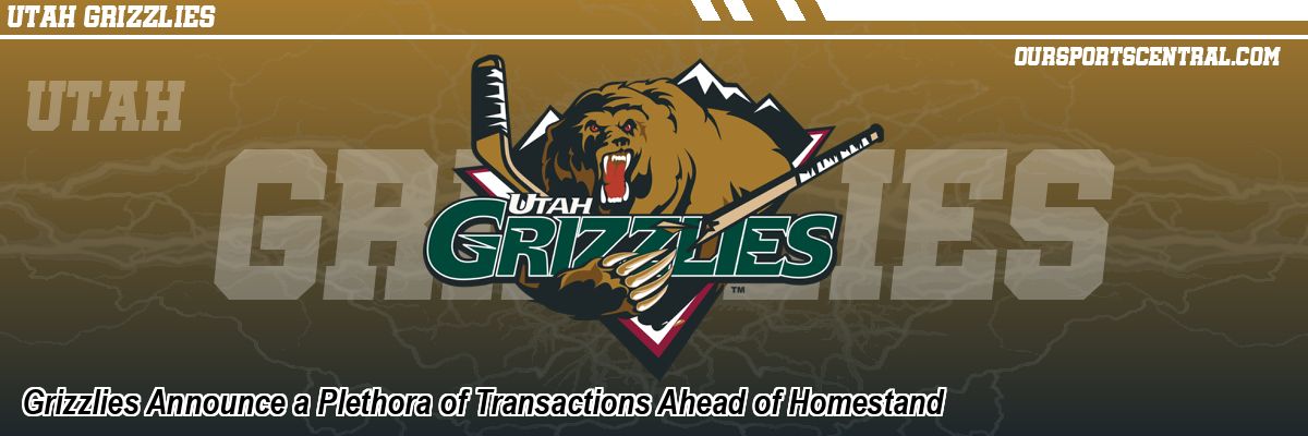 Grizzlies Announce a Plethora of Transactions Ahead of Homestand