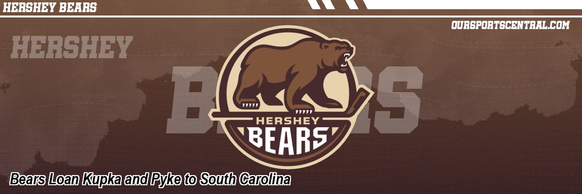 Bears Loan Kupka and Pyke to South Carolina