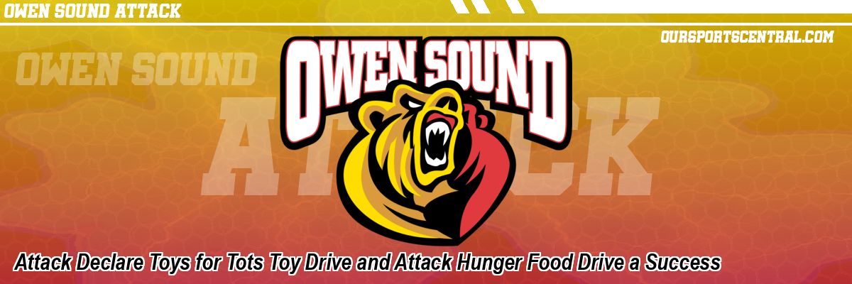 Attack Declare Toys for Tots Toy Drive and Attack Hunger Food Drive a Success