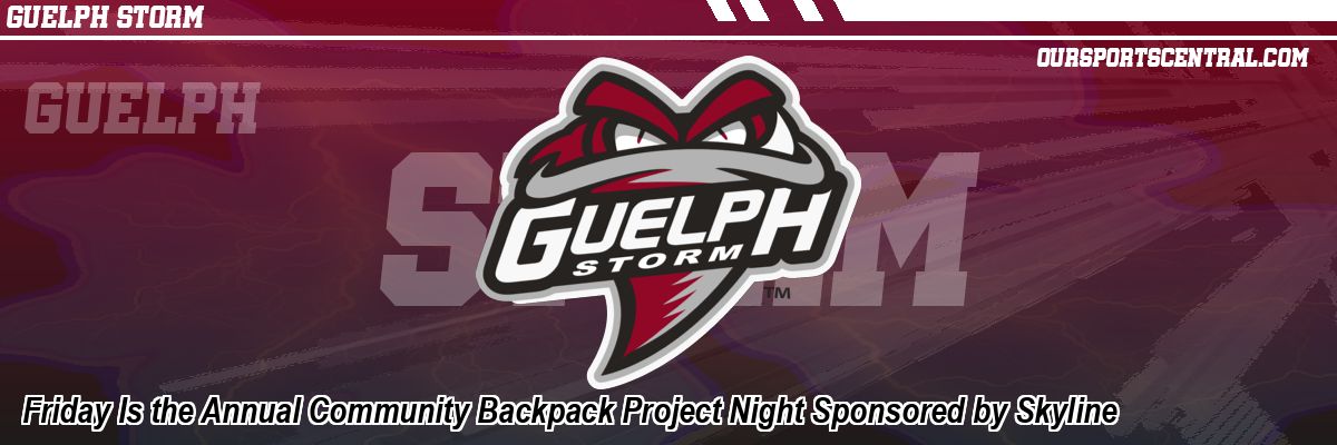 Friday Is the Annual Community Backpack Project Night Sponsored by Skyline