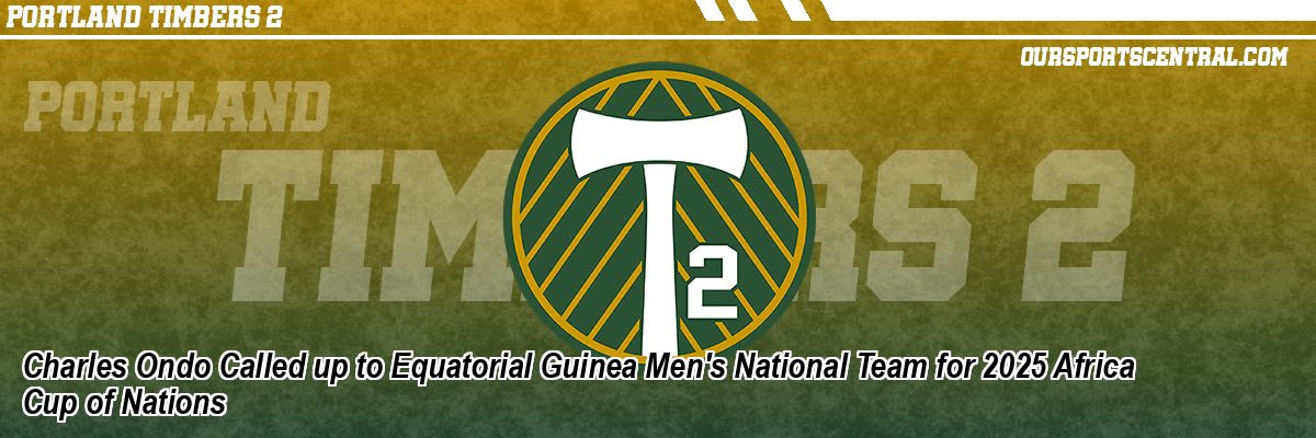 Charles Ondo Called up to Equatorial Guinea Men's National Team for 2025 Africa Cup of Nations