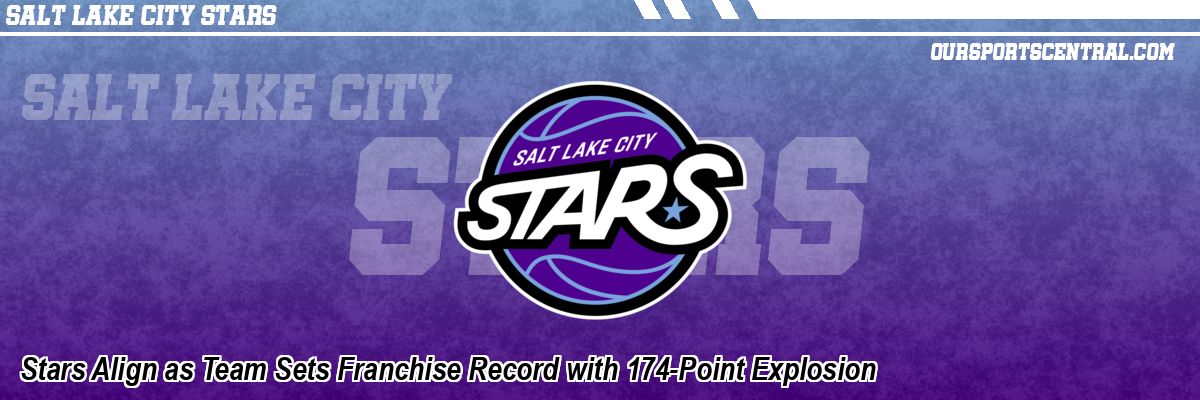 Stars Align as Team Sets Franchise Record with 174-Point Explosion