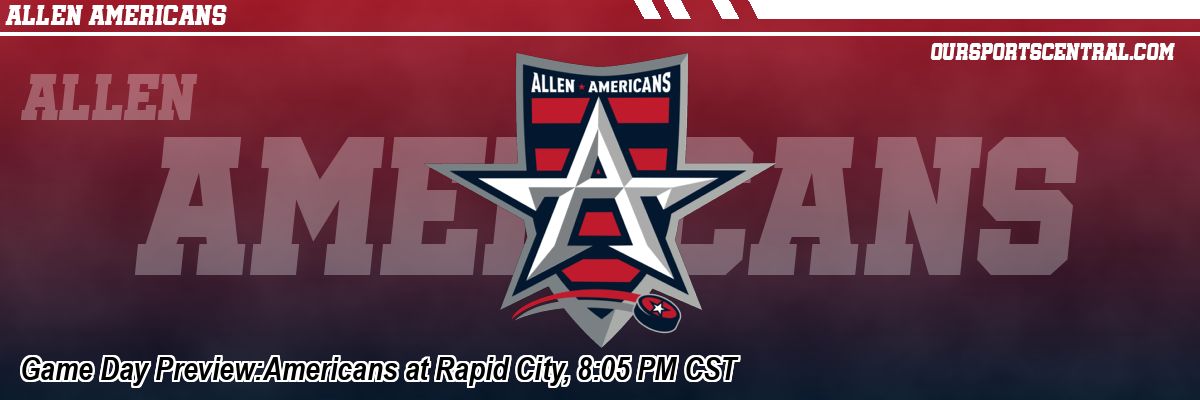 Game Day Preview:Americans at Rapid City, 8:05 PM CST