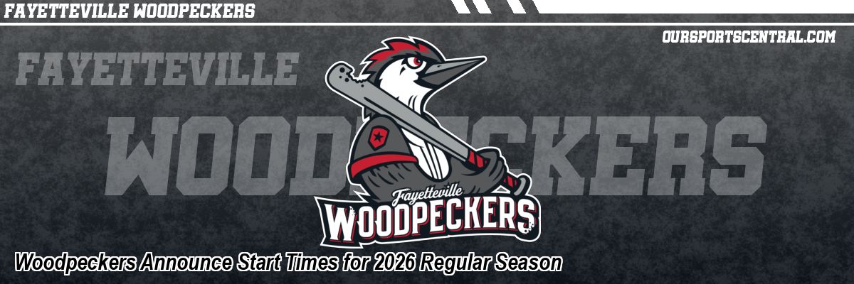 Woodpeckers Announce Start Times for 2026 Regular Season