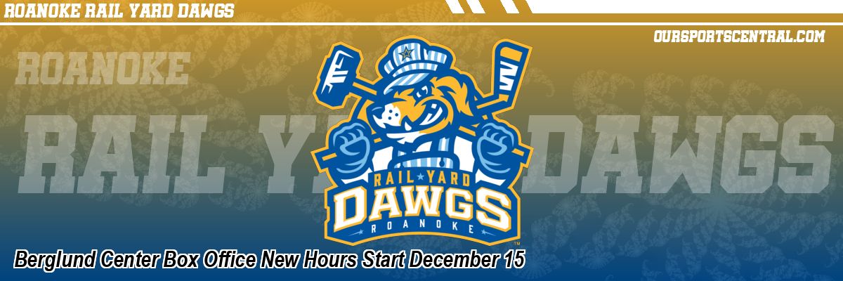 Berglund Center Box Office New Hours Start December 15