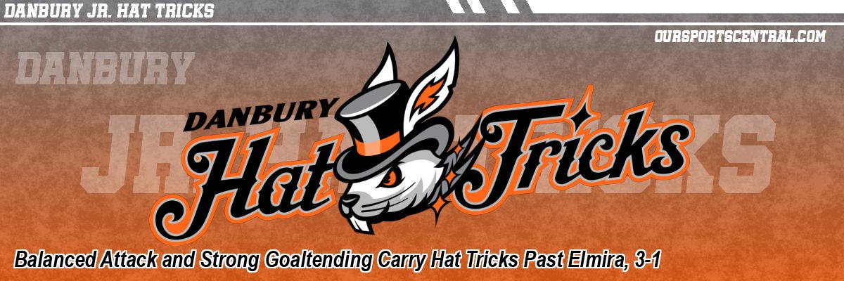 Balanced Attack and Strong Goaltending Carry Hat Tricks Past Elmira, 3-1