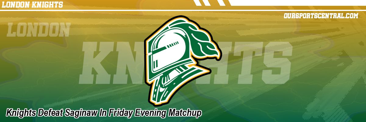 Knights Defeat Saginaw In Friday Evening Matchup