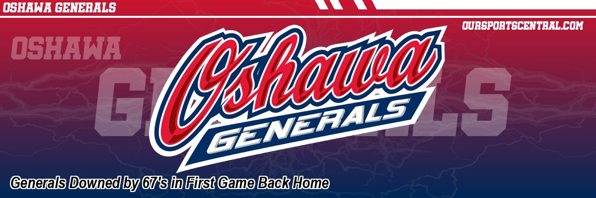 Generals Downed by 67's in First Game Back Home