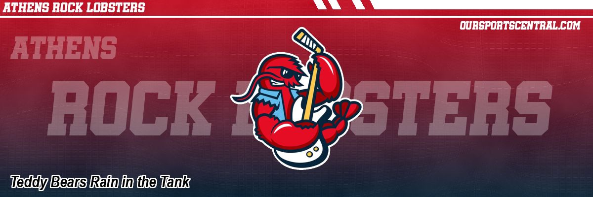 Teddy Bears Rain in the Tank