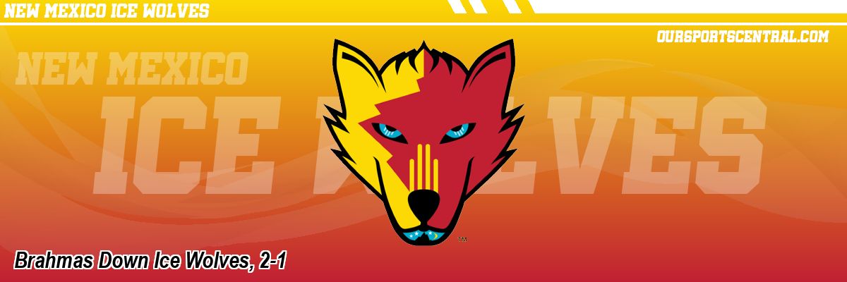 Brahmas Down Ice Wolves, 2-1
