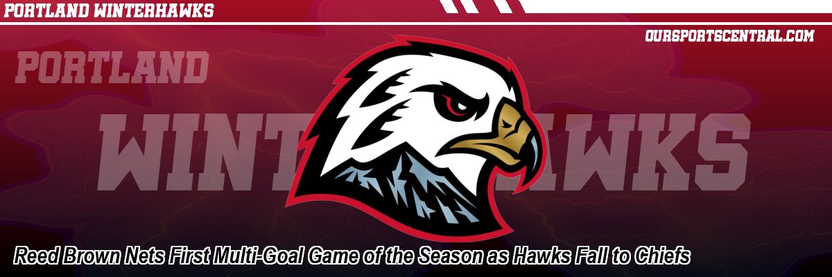 Reed Brown Nets First Multi-Goal Game of the Season as Hawks Fall to Chiefs