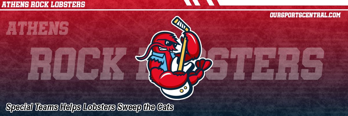 Special Teams Helps Lobsters Sweep the Cats