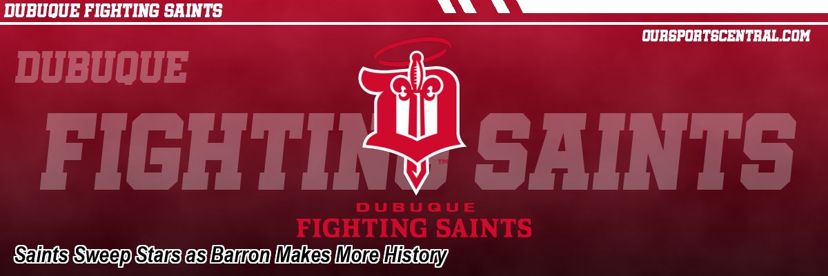 Saints Sweep Stars as Barron Makes More History