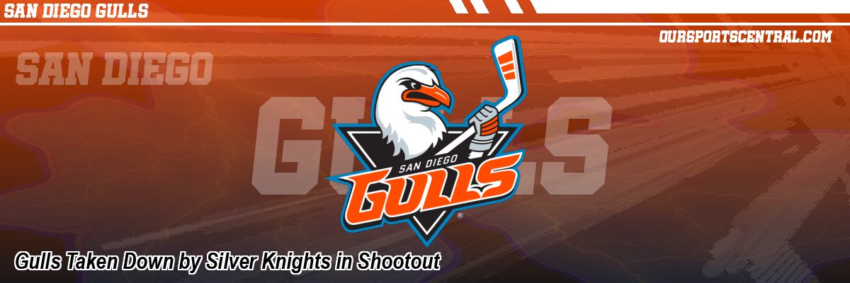 Gulls Taken Down by Silver Knights in Shootout