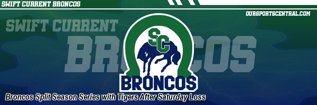 Broncos Split Season Series with Tigers After Saturday Loss