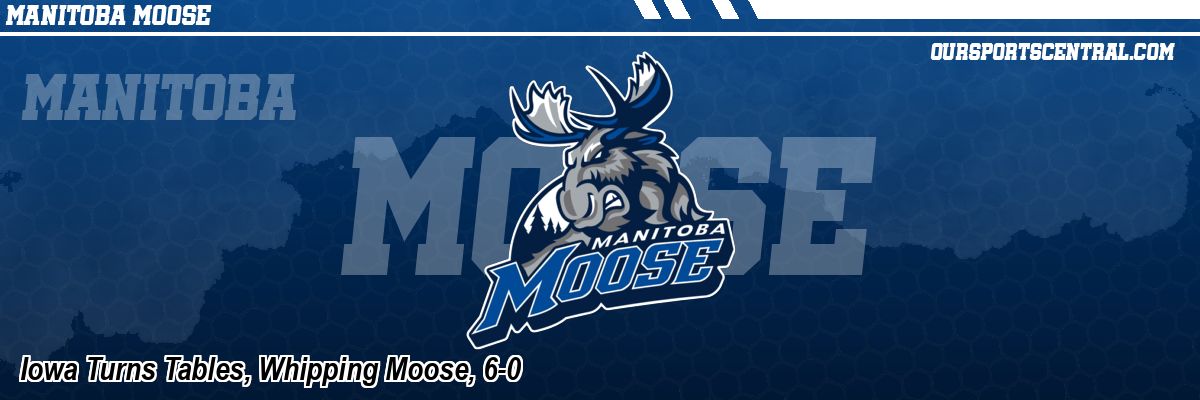 Iowa Turns Tables, Whipping Moose, 6-0