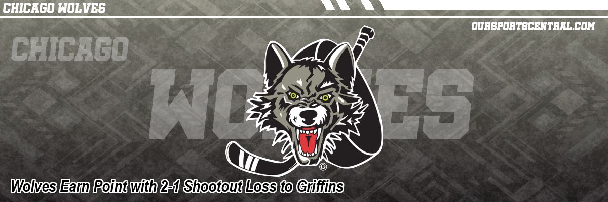 Wolves Earn Point with 2-1 Shootout Loss to Griffins