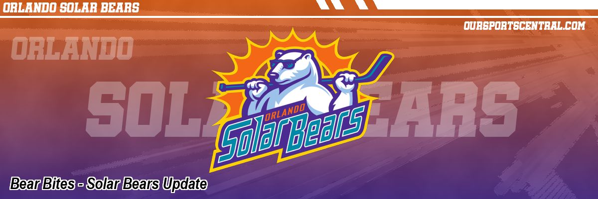 Bear Bites - Solar Bears Update