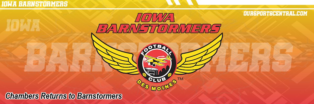 Chambers Returns to Barnstormers