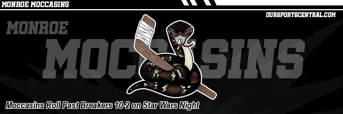 Moccasins Roll Past Breakers 10-2 on Star Wars Night
