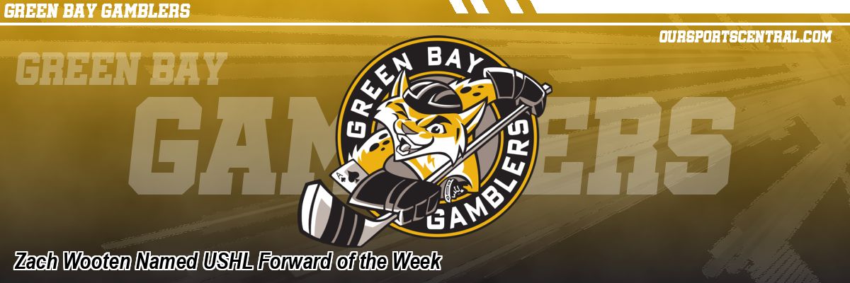 Zach Wooten Named USHL Forward of the Week