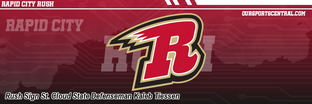 Rush Sign St. Cloud State Defenseman Kaleb Tiessen