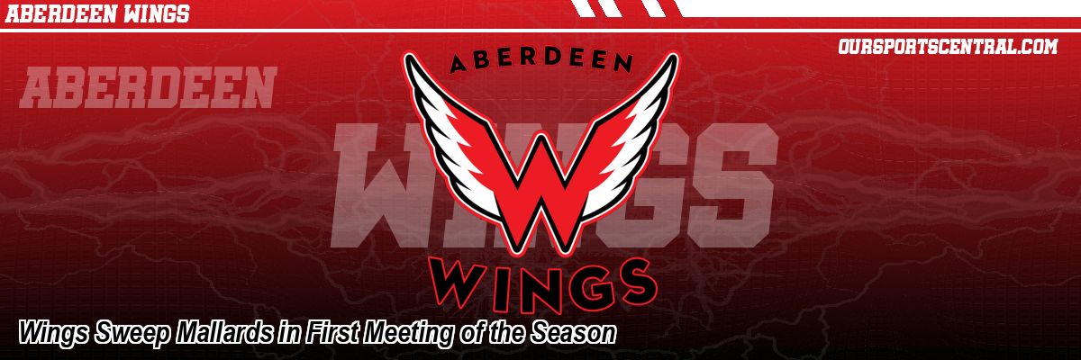 Wings Sweep Mallards in First Meeting of the Season