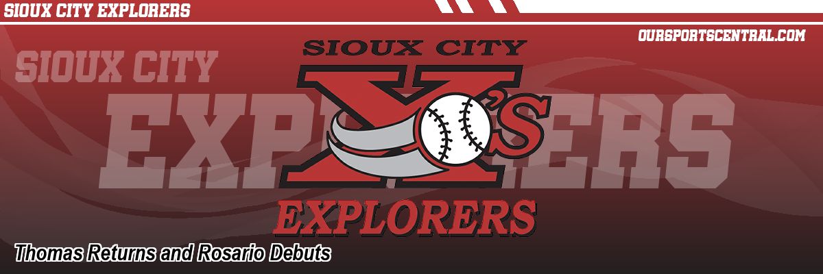 Thomas Returns and Rosario Debuts