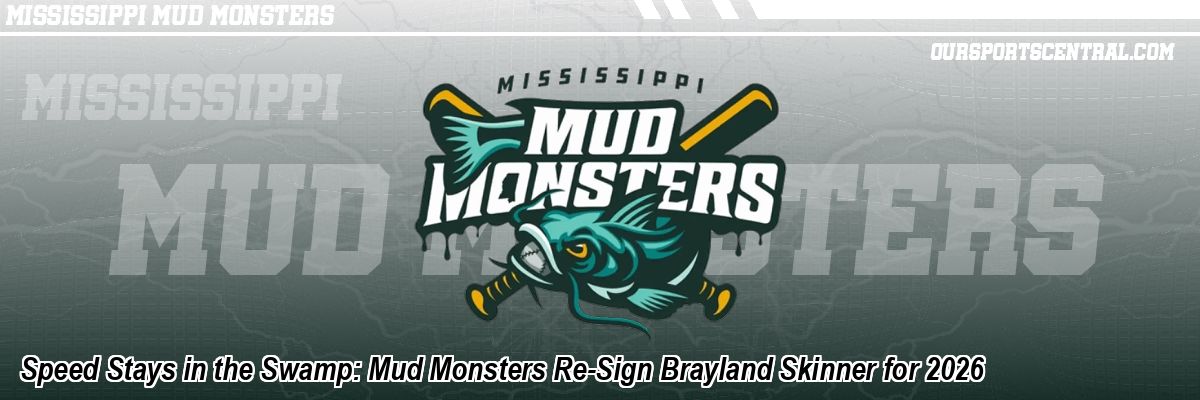 Speed Stays in the Swamp: Mud Monsters Re-Sign Brayland Skinner for 2026