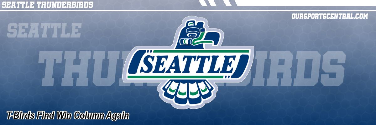 T-Birds Find Win Column Again