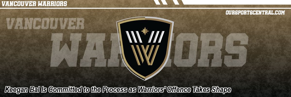 Keegan Bal Is Committed to the Process as Warriors' Offence Takes Shape