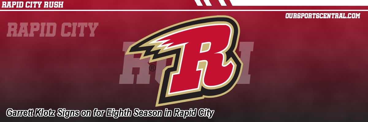 Garrett Klotz Signs on for Eighth Season in Rapid City