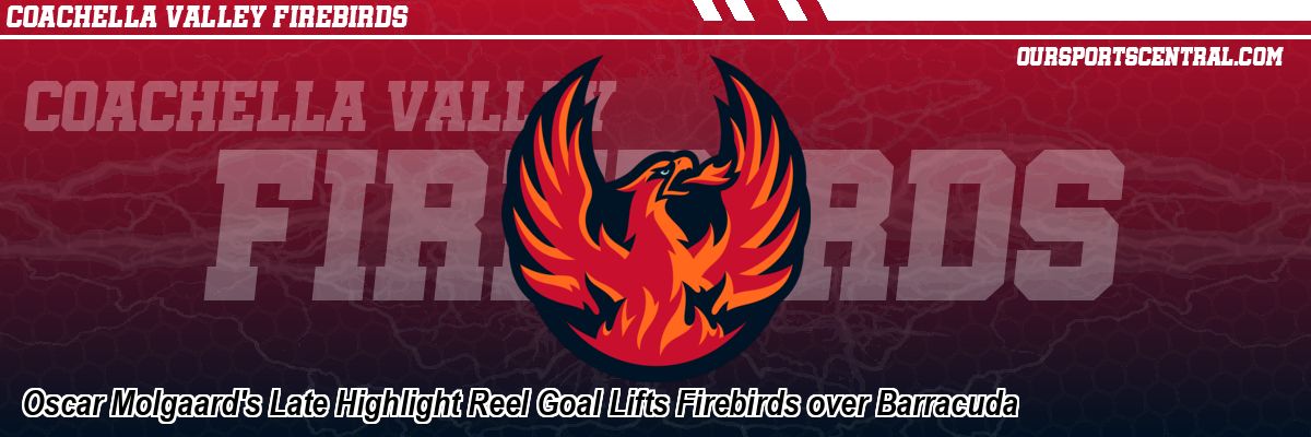 Oscar Molgaard's Late Highlight Reel Goal Lifts Firebirds over Barracuda