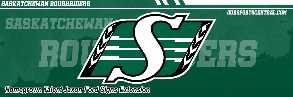 Homegrown Talent Jaxon Ford Signs Extension