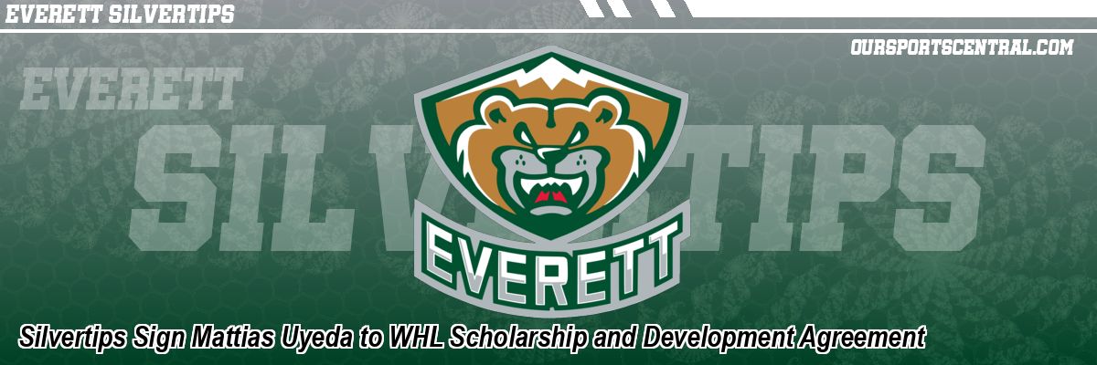 Silvertips Sign Mattias Uyeda to WHL Scholarship and Development Agreement