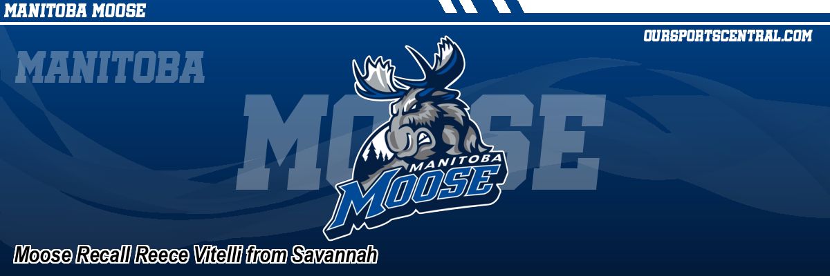 Moose Recall Reece Vitelli from Savannah