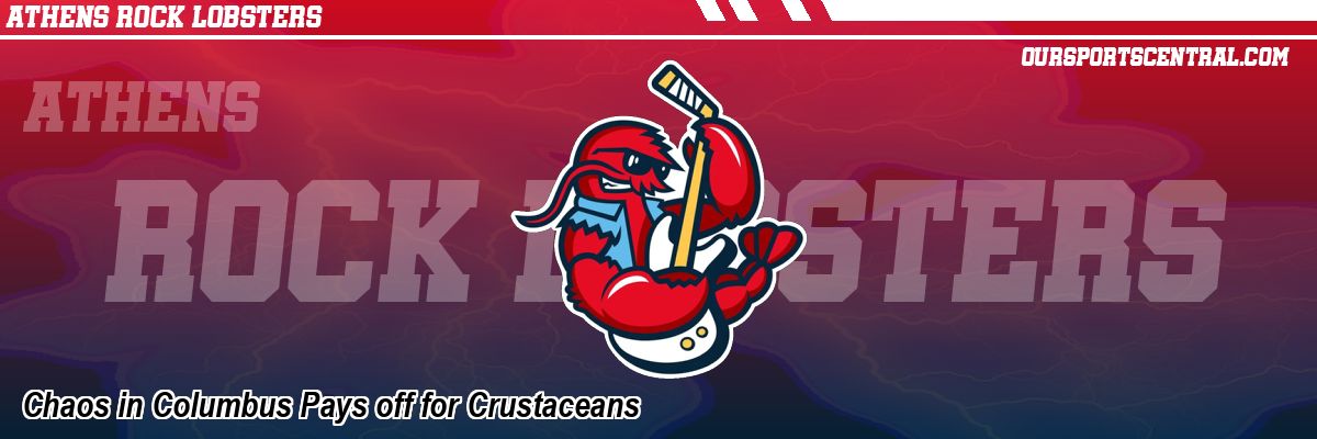 Chaos in Columbus Pays off for Crustaceans