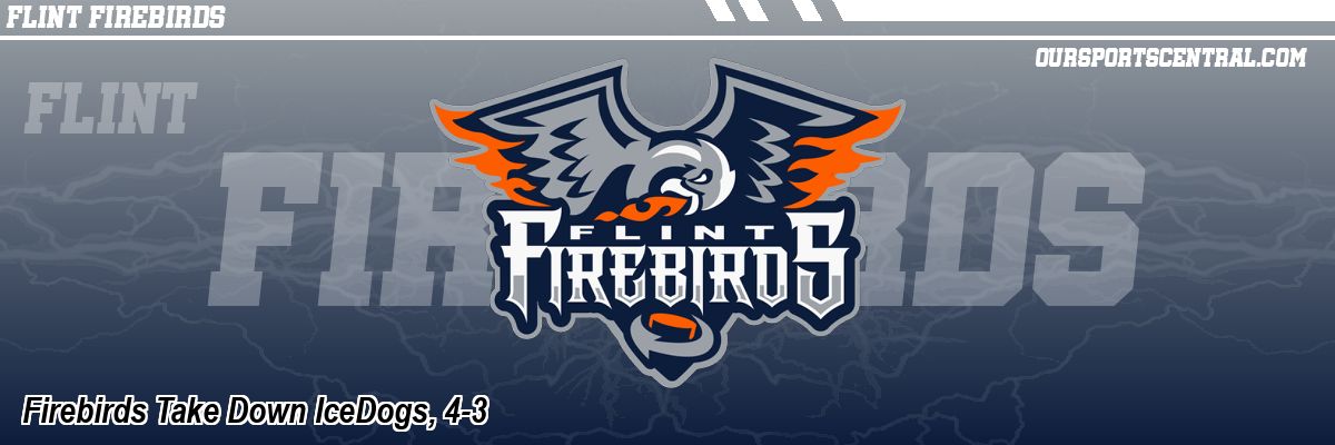 Firebirds Take Down IceDogs, 4-3