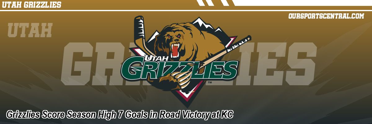 Grizzlies Score Season High 7 Goals in Road Victory at KC