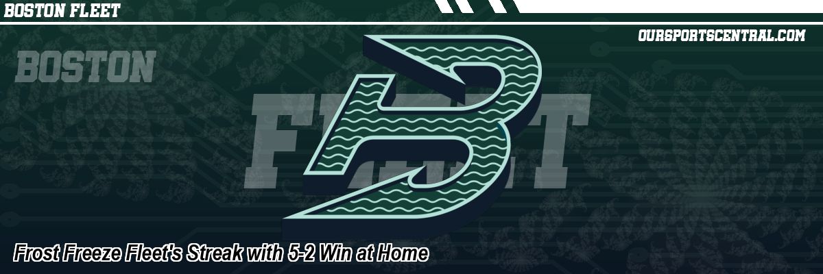 Frost Freeze Fleet's Streak with 5-2 Win at Home