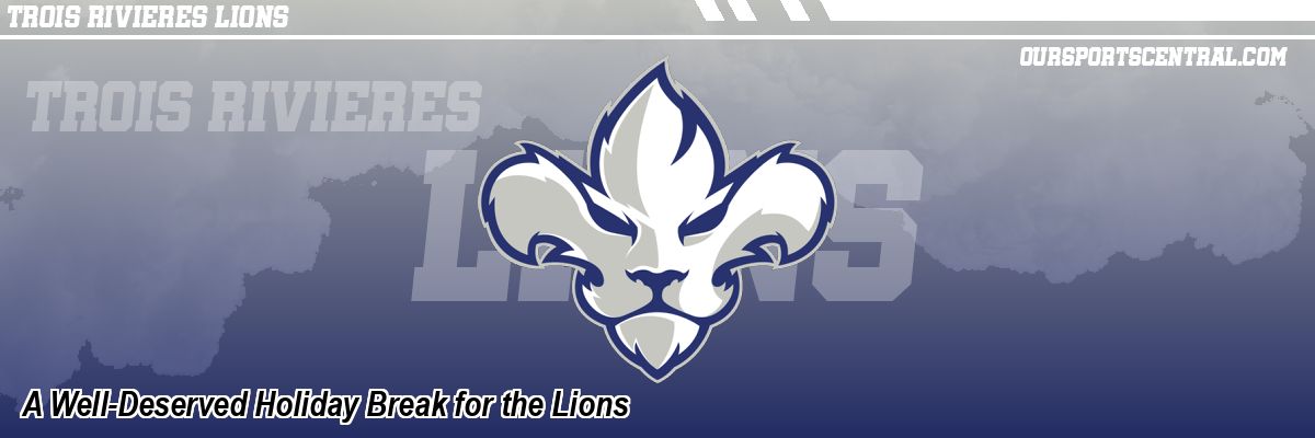 A Well-Deserved Holiday Break for the Lions