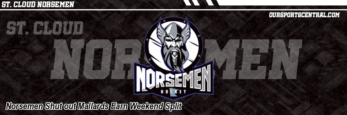 Norsemen Shut out Mallards Earn Weekend Split