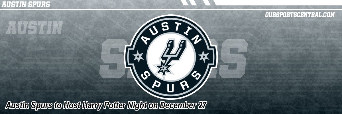 Austin Spurs to Host Harry Potter Night on December 27