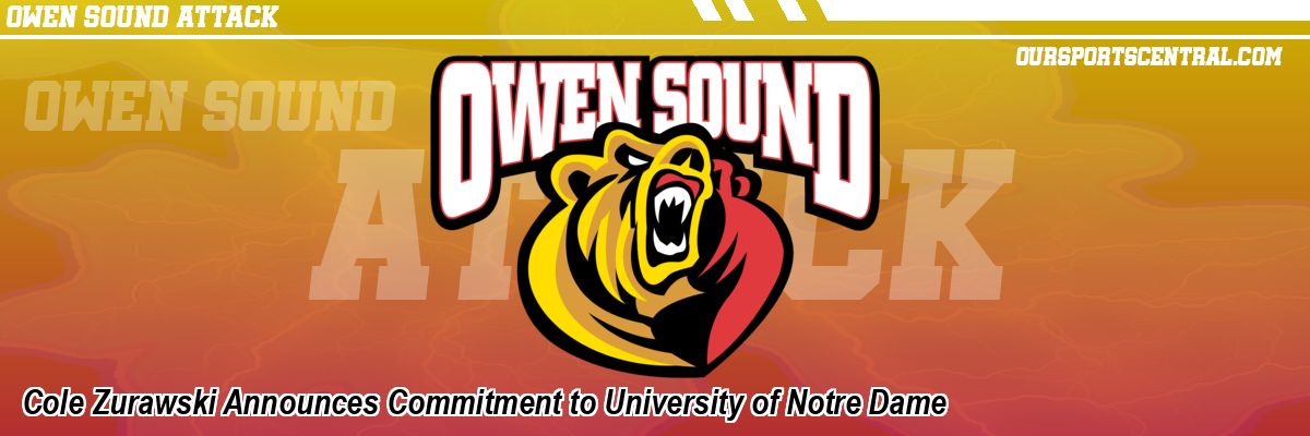 Cole Zurawski Announces Commitment to University of Notre Dame