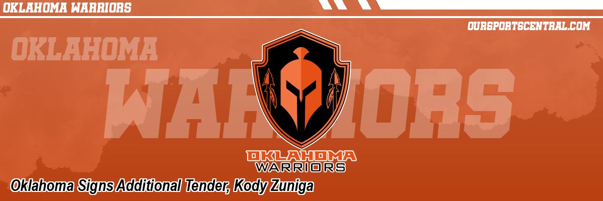 Oklahoma Signs Additional Tender, Kody Zuniga
